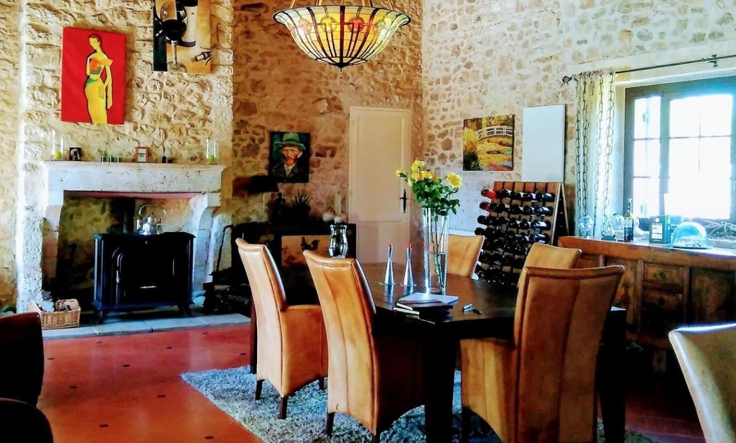 Luxury B&B Maison A Votre Sante, In Bordeaux Wine Region Savignac-de-Duras Exterior foto